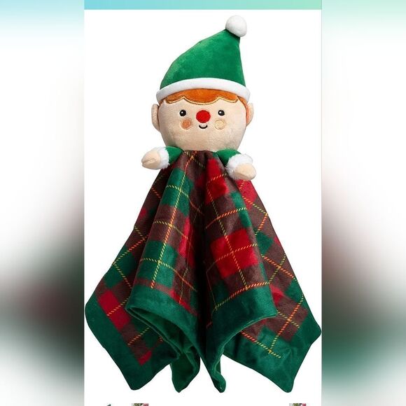 Pearhead Christmas Elf Snuggle Blanket, Christmas Gift for Newborn - Picture 1 of 8